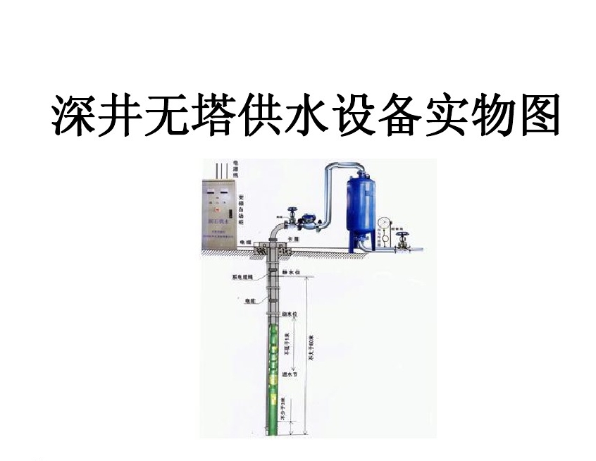 红塔区 井泵无塔式供水设备